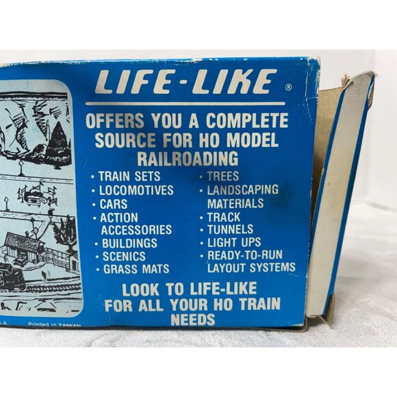 Life-Like "The Katy" MKT 47152 Yellow Boxcar Train Model With Original Packaging - Picture 9 of 11